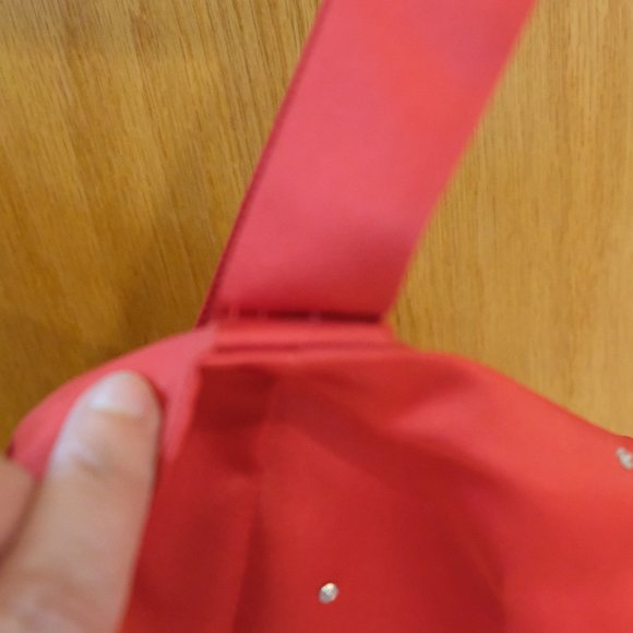 Zahara, Red Ankle Length Long Skirt Dress Suit with Rhinestone Cami - Picture 8 of 12